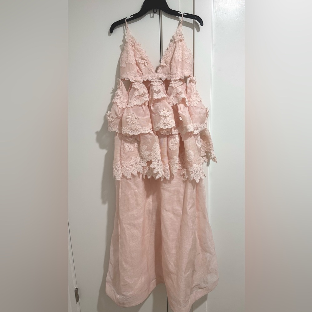 Zimmermann Crush Tiered Lace Dress - NWT- AU3/US10 - Picture 5 of 10
